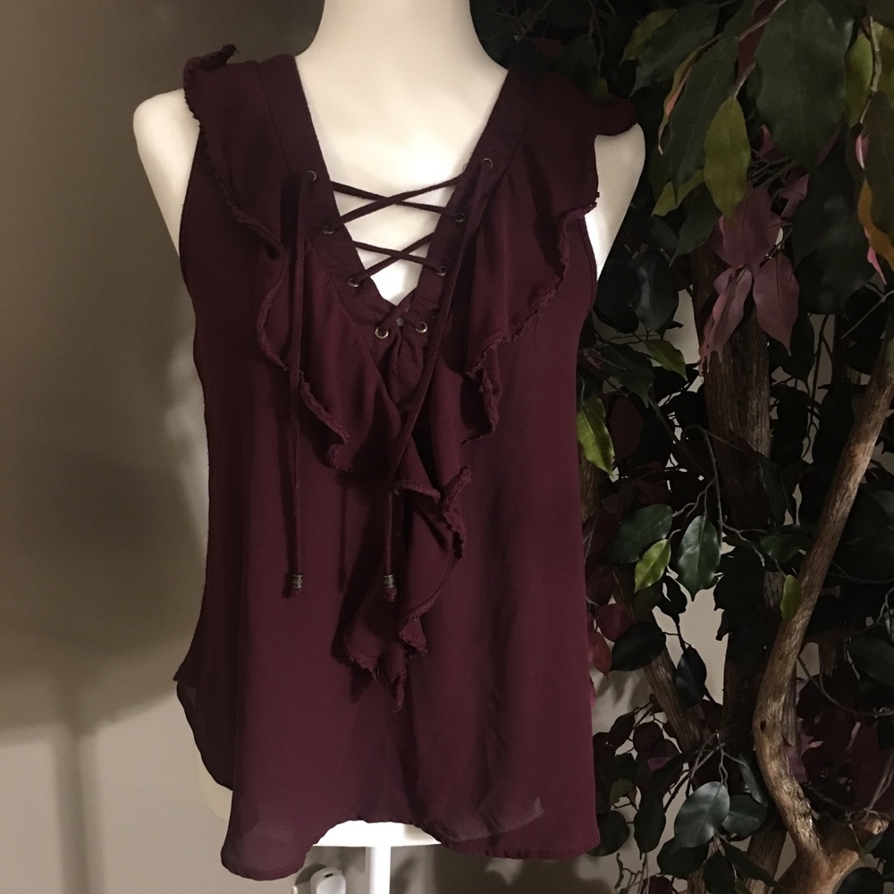 Ruffle blouse